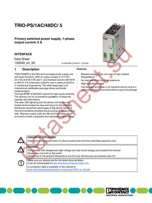 2866491 datasheet  